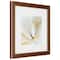 8 Pack: Walnut & Gold Trim Frame with Mat, Gallery by Studio Décor®